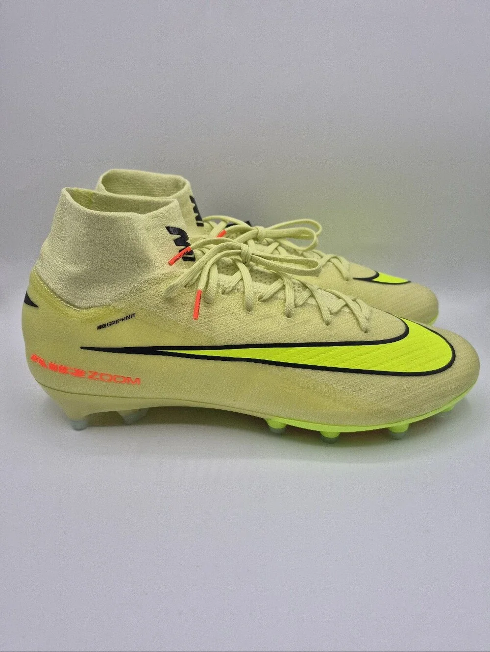 Nike Zoom Superfly 10 Elite AG-Pro Volt Cleats FQ8339-300 Mens Size 12.5 New